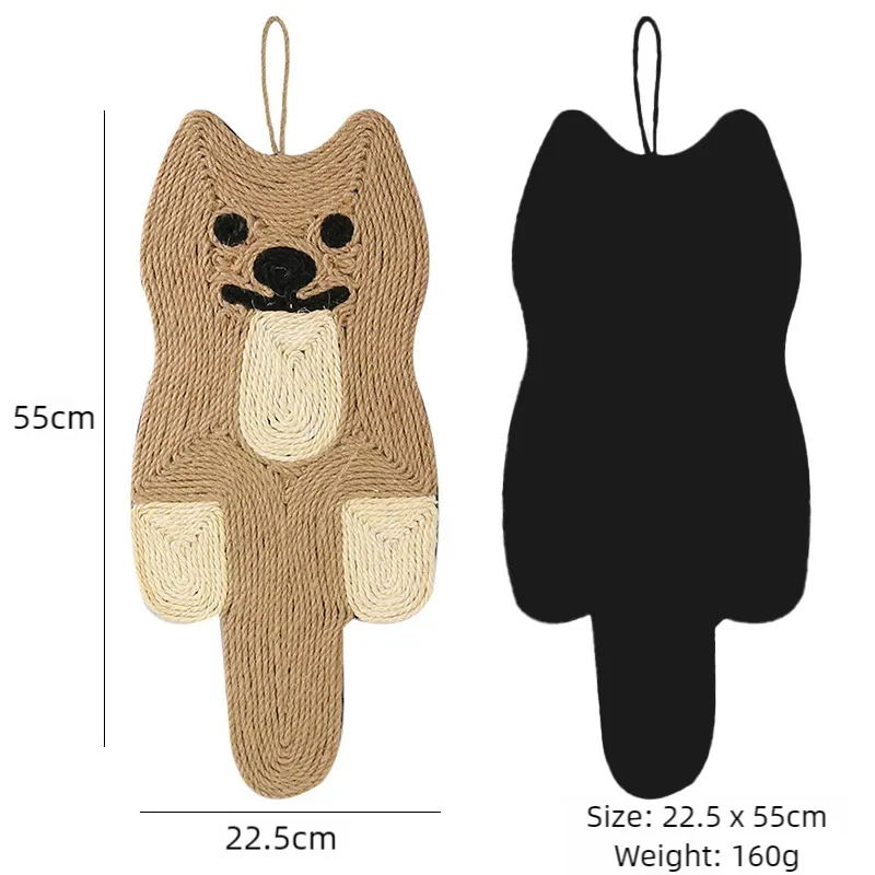 Tapis griffoir en sisal à suspendre