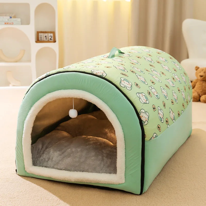 Niche imprimée d'intérieur pour chien