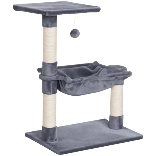 Arbre à chat avec hamac — 70 cm