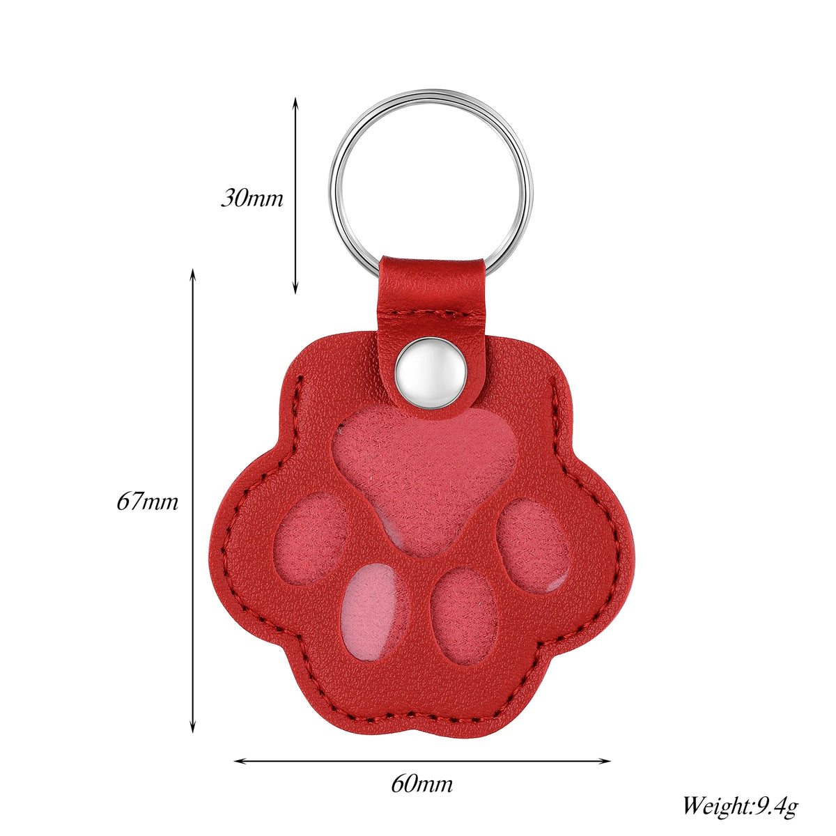 Porte-clés souvenir pour poils d'animal