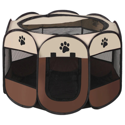 Tente pliable octogonale pour chien
