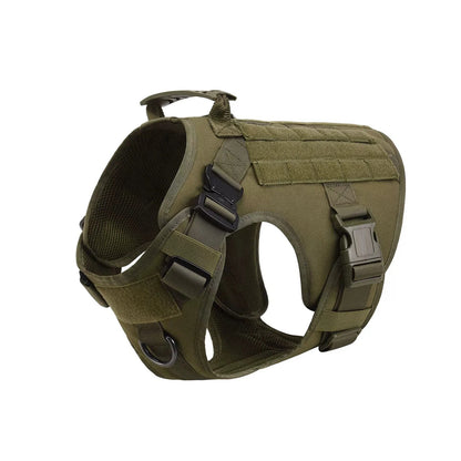 Harnais tactique pour grand chien, système MOLLE