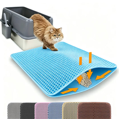 Tapis de litière alvéolé à double fond