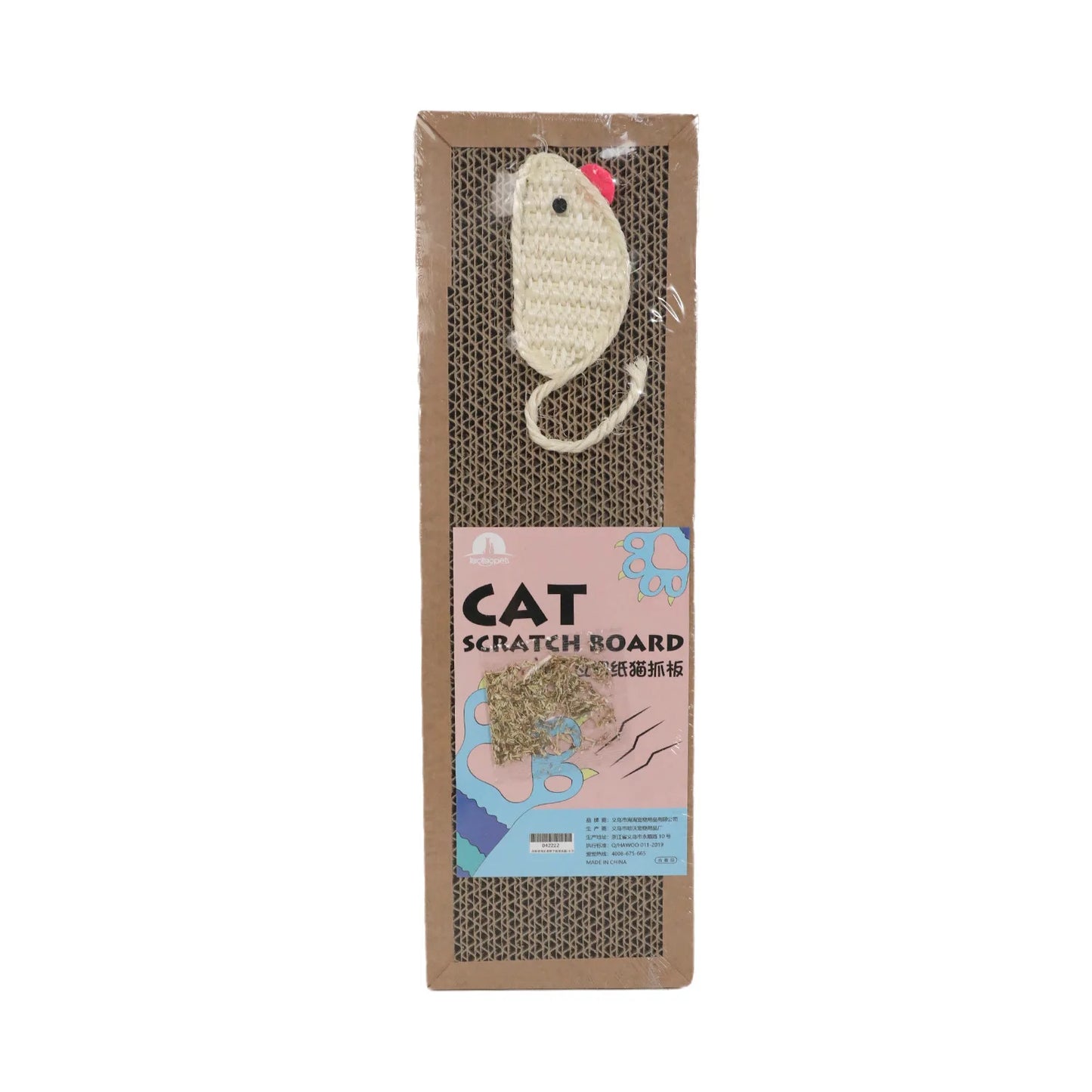 Griffoir en carton ondulé pour chat