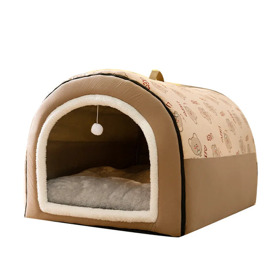 Niche d'intérieur imprimée pour chien