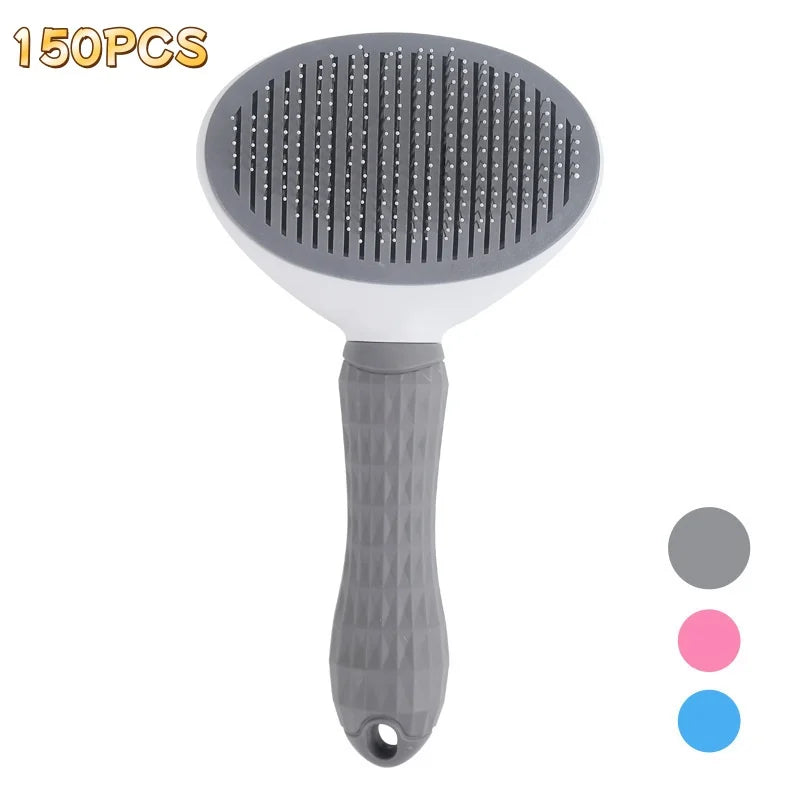Brosse auto-nettoyante pour chien et chat
