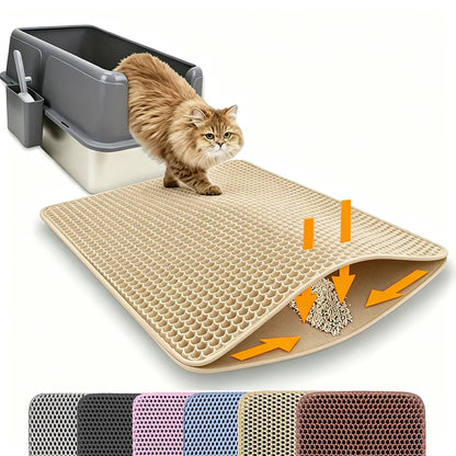 Tapis de litière alvéolé à double fond