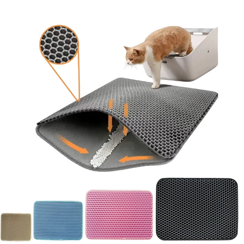 Tapis de litière double couche en EVA