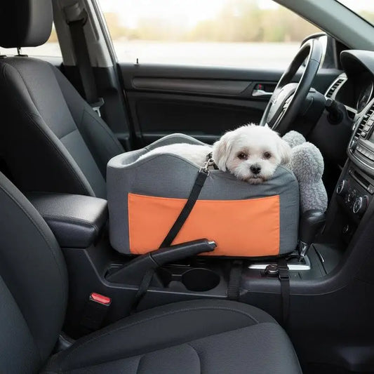 Siège auto rehausseur pour petit chien