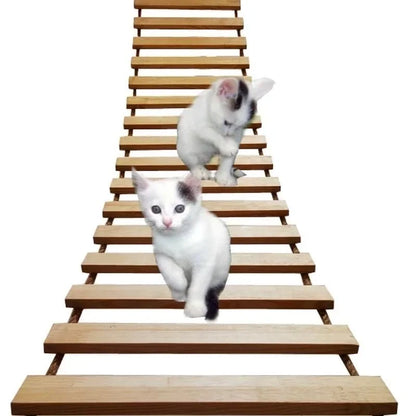 Passerelle murale en sisal pour chat