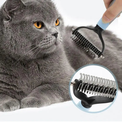 Peigne démêloir à lames pour chien et chat