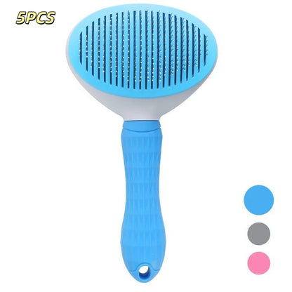 Brosse auto-nettoyante pour chien et chat