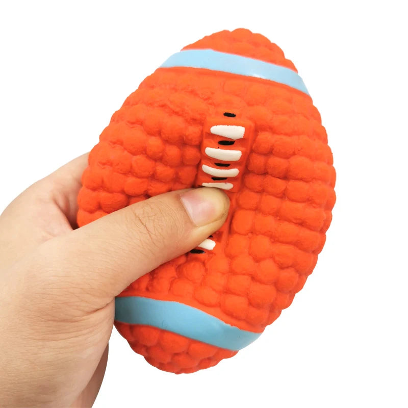 Balles sonores en latex pour chien