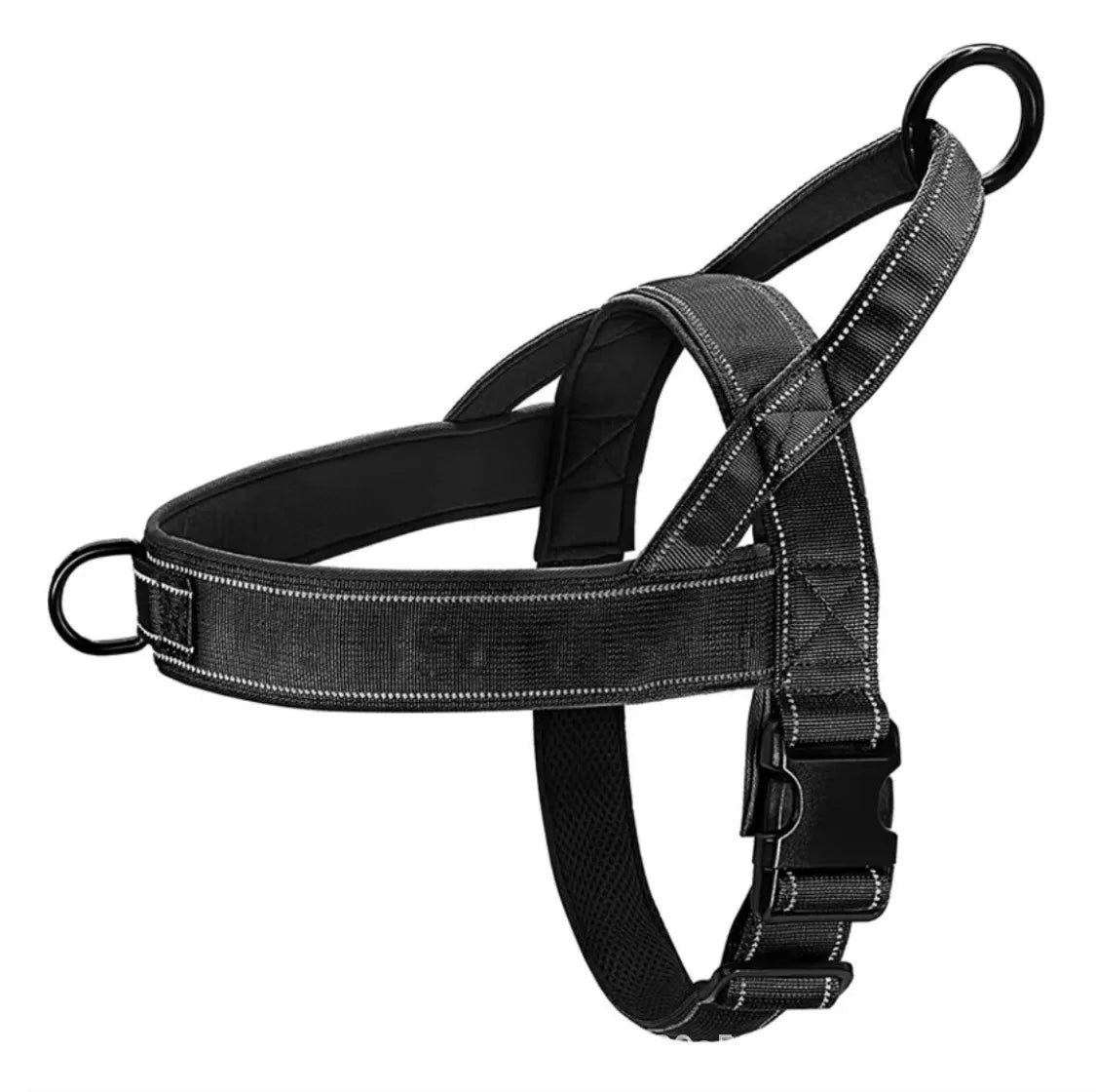 Harnais rembourré sans traction pour grand chien