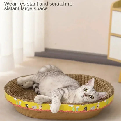 Griffoir en carton ondulé pour chat