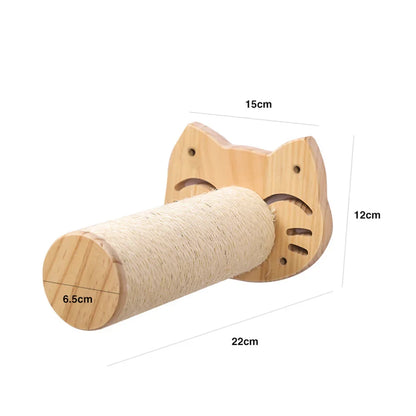 Passerelle murale en sisal pour chat
